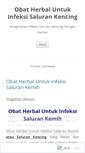 Mobile Screenshot of infeksisalurankemihherbal.wordpress.com