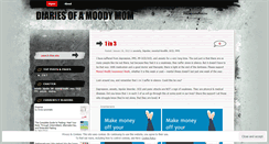 Desktop Screenshot of diariesofamoodymom.wordpress.com