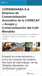 Mobile Screenshot of coremanaba.wordpress.com