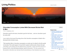 Tablet Screenshot of livingpolitics1.wordpress.com