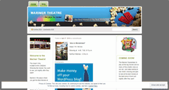 Desktop Screenshot of marinertheatre.wordpress.com