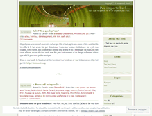 Tablet Screenshot of peu1porte.wordpress.com