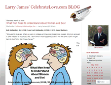 Tablet Screenshot of celebratelove.wordpress.com