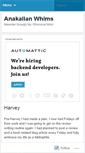 Mobile Screenshot of anakalianwhims.wordpress.com