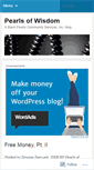 Mobile Screenshot of bppearlsofwisdom.wordpress.com