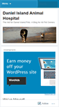 Mobile Screenshot of danielislandvet.wordpress.com