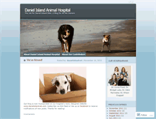 Tablet Screenshot of danielislandvet.wordpress.com