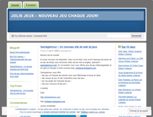 Tablet Screenshot of jolisjeux.wordpress.com