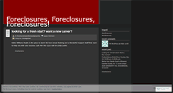 Desktop Screenshot of foreclosuresreoanddistressedproperties.wordpress.com