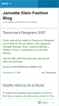 Mobile Screenshot of jkfashionblog.wordpress.com