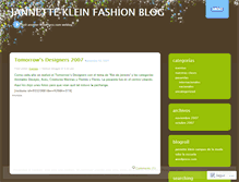 Tablet Screenshot of jkfashionblog.wordpress.com