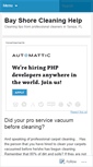 Mobile Screenshot of bayshoreclean.wordpress.com