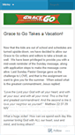 Mobile Screenshot of gracetogo.wordpress.com