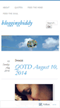 Mobile Screenshot of bloggingbiddy.wordpress.com