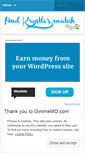 Mobile Screenshot of findkrystlesmatch.wordpress.com