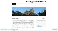 Desktop Screenshot of hollingsworthspanish.wordpress.com