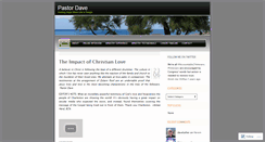 Desktop Screenshot of daveluther.wordpress.com