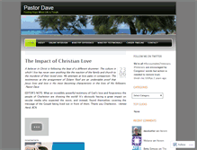 Tablet Screenshot of daveluther.wordpress.com