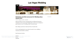 Desktop Screenshot of lasvegaselviswedding.wordpress.com