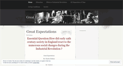 Desktop Screenshot of greatexpectationscd.wordpress.com