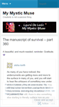 Mobile Screenshot of mymysticmuse.wordpress.com
