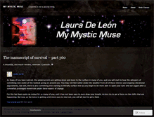 Tablet Screenshot of mymysticmuse.wordpress.com