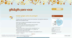 Desktop Screenshot of gifsgifsparavoce.wordpress.com