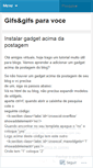 Mobile Screenshot of gifsgifsparavoce.wordpress.com