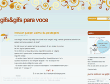 Tablet Screenshot of gifsgifsparavoce.wordpress.com