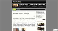 Desktop Screenshot of antiutang.wordpress.com