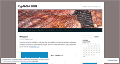 Desktop Screenshot of pignoutbbq.wordpress.com