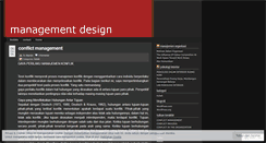 Desktop Screenshot of managementdesign.wordpress.com