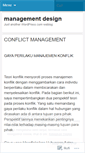 Mobile Screenshot of managementdesign.wordpress.com