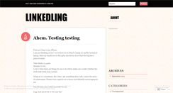 Desktop Screenshot of linkedling.wordpress.com