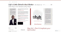 Desktop Screenshot of dailylittleshift.wordpress.com