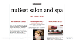 Desktop Screenshot of nubestsalon.wordpress.com