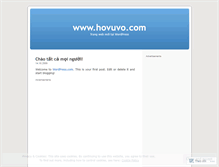 Tablet Screenshot of huythuanvu.wordpress.com