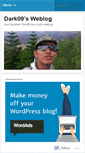Mobile Screenshot of dark09.wordpress.com