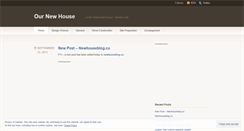 Desktop Screenshot of newhouseblog.wordpress.com