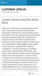 Mobile Screenshot of lukisanjogja.wordpress.com