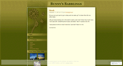 Desktop Screenshot of bluebunny.wordpress.com