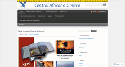 Desktop Screenshot of centralafricana.wordpress.com