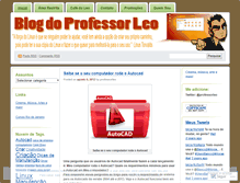 Tablet Screenshot of professorleo.wordpress.com