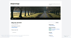 Desktop Screenshot of dmjennings.wordpress.com