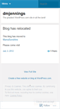 Mobile Screenshot of dmjennings.wordpress.com