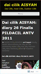 Mobile Screenshot of daicilikaisyah.wordpress.com