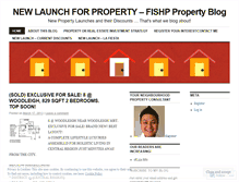 Tablet Screenshot of fishp.wordpress.com