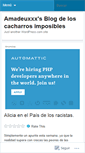 Mobile Screenshot of amadeuxxx.wordpress.com