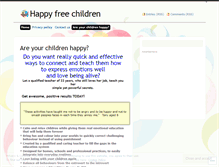 Tablet Screenshot of happyfreechildren.wordpress.com