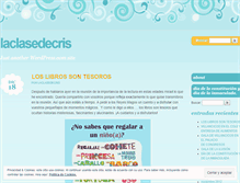 Tablet Screenshot of laclasedecris.wordpress.com